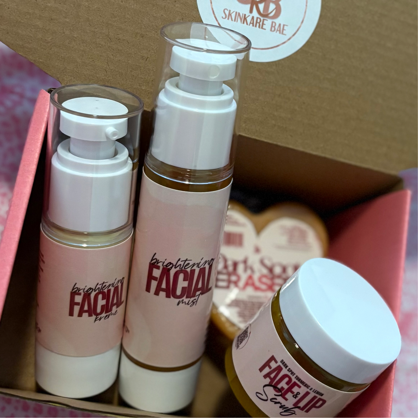 Glow Away Bundle – The Ultimate Dark Spot Eraser for Face & Lips