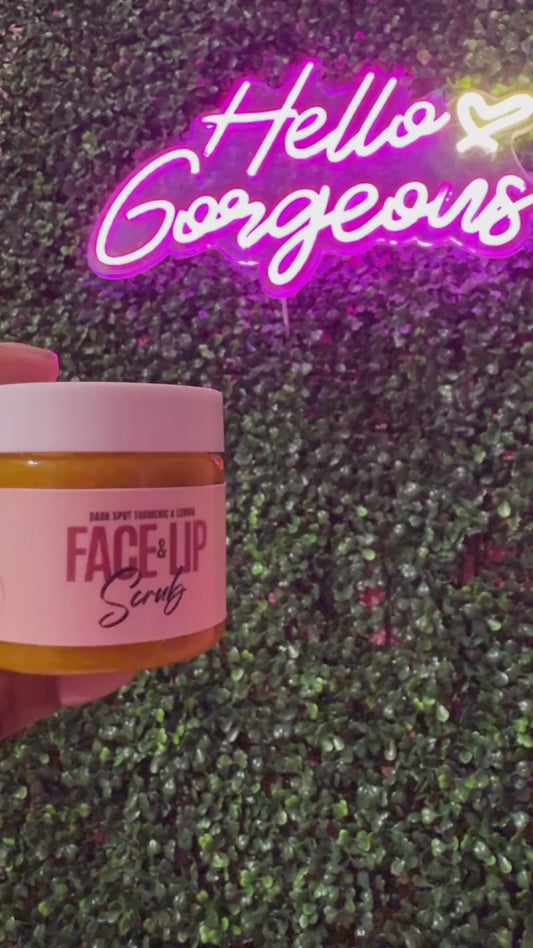 Dark Spot Face & Lip Scrub